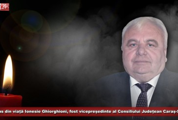S-a stins din viață Ionesie Ghiorghioni, fost vicepreședinte al Consiliului Județean Caraș-Severin