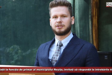 Candidații la funcția de primar al municipiului Reșița, invitați să răspundă la întrebările tinerilor