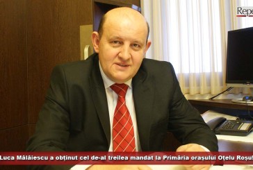 Luca Mălăiescu a obținut cel de-al treilea mandat la Primăria orașului Oțelu Roșu!