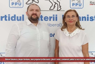 Răzvan Simulescu, despre Hurduzeu, omul propulsat de Mocioalcă: „Dacă îl votați, condamnați județul la încă 4 ani de subdezvoltare!”