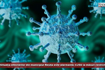 Situația infectărilor din municipiul Reșița este alarmantă; CJSU ia măsuri restrictive