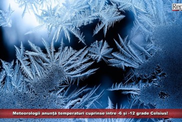 Meteorologii anunță temperaturi cuprinse între -6 și -12 grade Celsius! Prognoza meteo pe următoarele două săptămâni