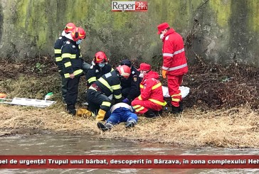 Apel de urgență! Trupul unui bărbat, descoperit în Bârzava, în zona Complexului Hehn!