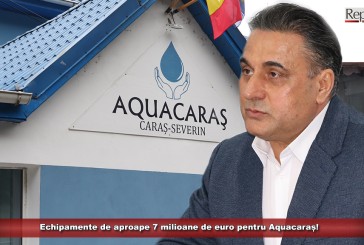 Echipamente de aproape 7 milioane de euro pentru Aquacaraș! „Nici nu a visat societatea că va avea un asemenea parc de utilaje”