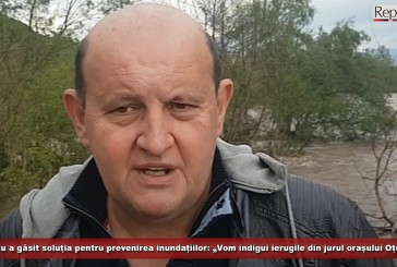 Primarul Mălăiescu a găsit soluția pentru prevenirea inundațiilor la Oțelu Roșu: „Vom îndigui ierugile care înconjoară orașul”