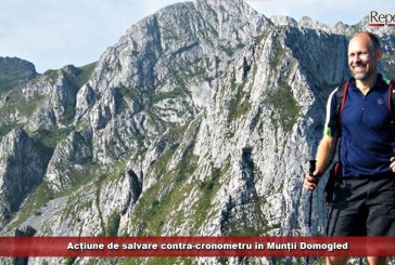 Acțiune de salvare contra-cronometru în Munții Domogled