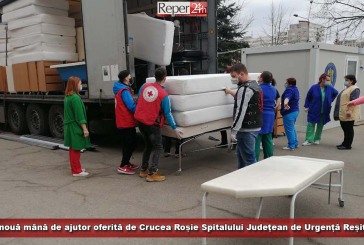 O nouă mână de ajutor oferită de Crucea Roșie Spitalului Județean de Urgență Reșița