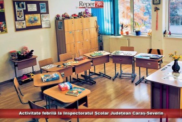 Activitate febrilă la Inspectoratul Școlar Județean Caraș-Severin