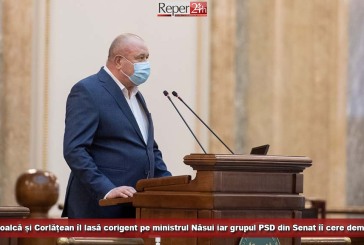 Mocioalcă și Corlățean îl lasă corigent pe ministrul Năsui iar grupul PSD din Senat îi cere demisia!