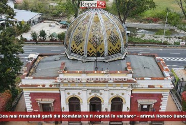 „Cea mai frumoasă gară din România va fi repusă în valoare“ – afirmă Romeo Dunca