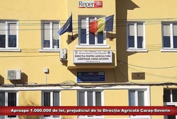 Aproape 1.000.000 de lei, prejudiciul de la Direcția Agricolă Caraș-Severin