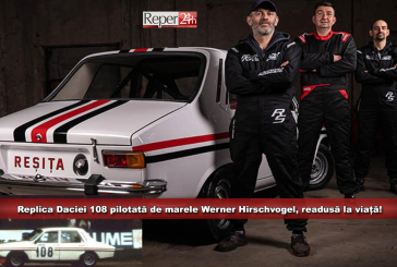 Replica Daciei 108 pilotată de marele Werner Hirschvogel, readusă la viață!