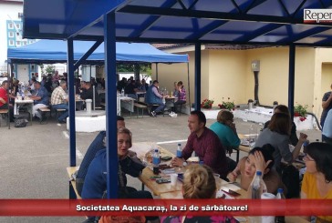 Angajații societății Aquacaraș în sărbătoare la Uzina de Apă din Reșița!