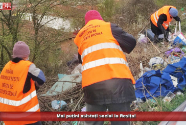 Mai puțini asistați social la Reșița!