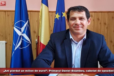 „Am pierdut un milion de euro”! Primarul Daniel Boambeș, sabotat de opoziție!