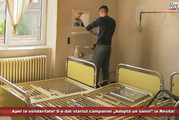 Apel la solidaritate! S-a dat startul campaniei „Adoptă un salon” la Reșița!