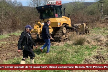 „Avem nevoie urgentă de 16 muncitori“, afirmă viceprimarul Bocșei, Mirel Patriciu Pascu