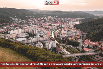 Reșița iese din scenariul roșu! Măsuri de relaxare pentru antreprenorii din oraș!