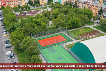 Se redeschid terenurile multisport din Reșița! Care sunt tarifele și condițiile de folosire?