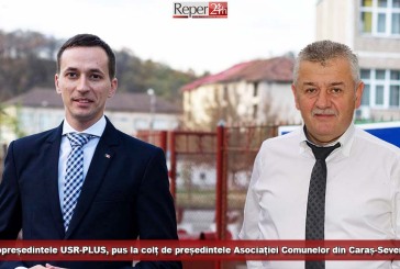 Copreședintele USR-PLUS, pus la colț de președintele Asociației Comunelor din Caraș-Severin