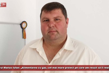 Primarul Marius Ișfan: „Alimentarea cu gaz, cel mai mare proiect pe care am reușit să îl realizăm!”