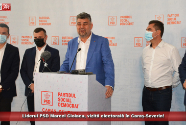 Liderul PSD Marcel Ciolacu, vizită electorală în Caraș-Severin!