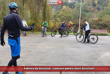 Fabrica de bicicliști – concurs pentru micii bicicliști din Reșița!