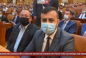 „Moțiunea de cenzură NU a trecut! Guvernul condus de Florin Cîțu va merge mai departe“