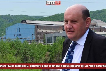 Primarul Luca Mălăiescu, optimist: oțelăria își va relua activitatea